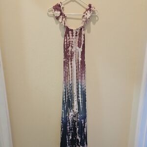 Tie-Dye Maxi Dress